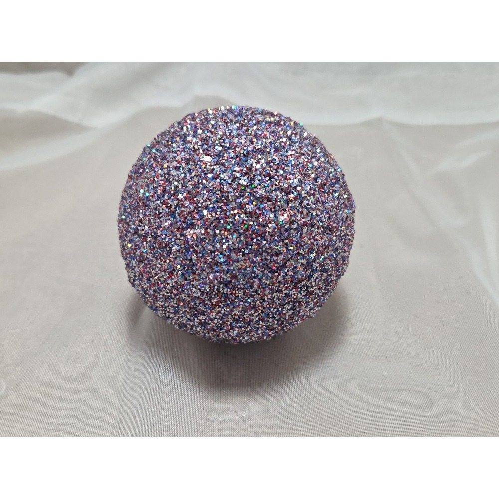 Vintage Iridescent Glitter‎ Christmas Ornament